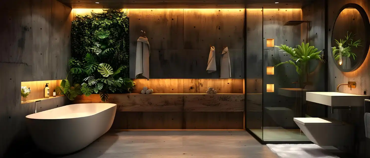 Bathroom renovation concept showing increase in home value and investment return