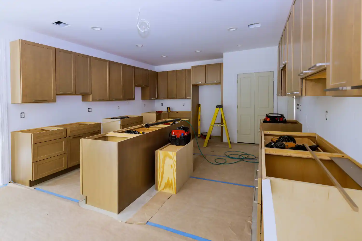 Luxury Kitchen Renovation with Custom Cabinets