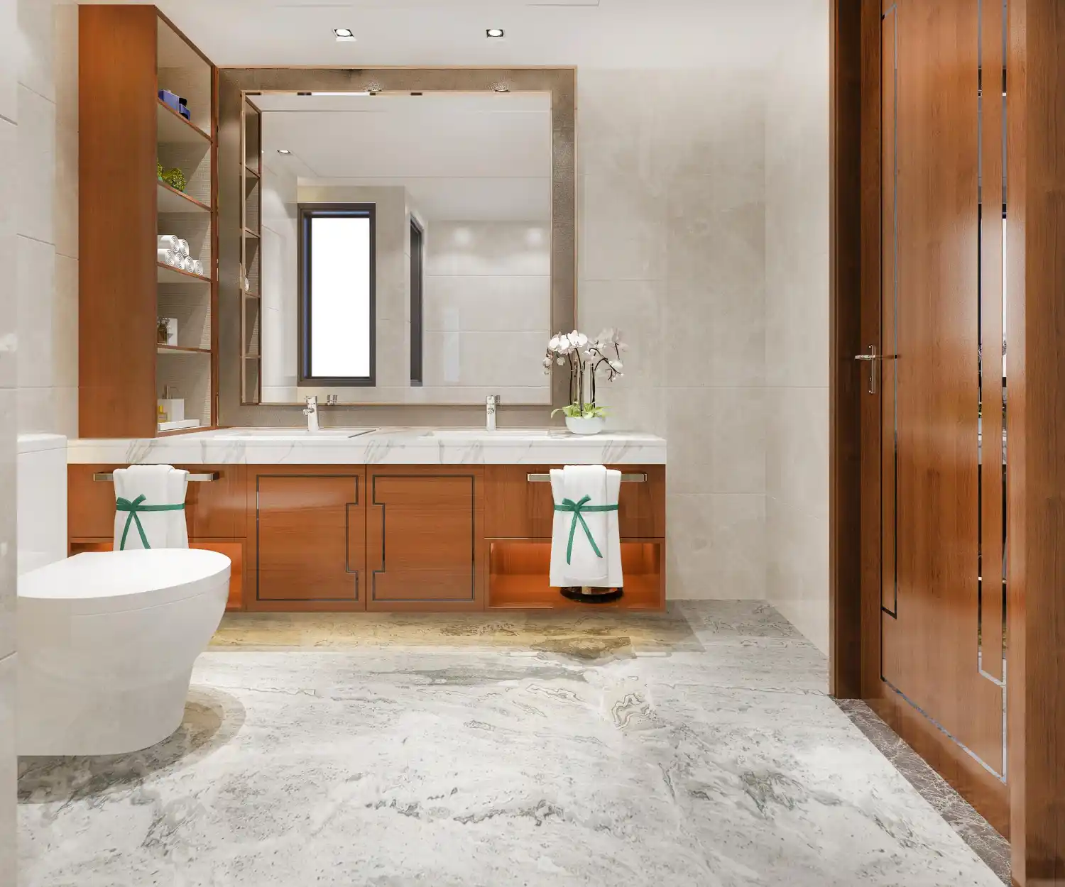 Modern bathroom remodeling project showing bathroom renovation cost in 2026